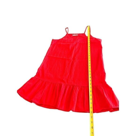 Copper Key Coral Ruffle Hem Dress size M - Picture 4 of 8